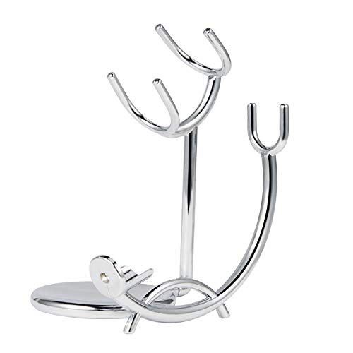 Deluxe Razor and Shaving Brush Stand with Bowl, 2 Pcs Razor and Brush Holder Set for Shaving Brush and Straight Razors, Barber Razors, Safety Razors - Image 5