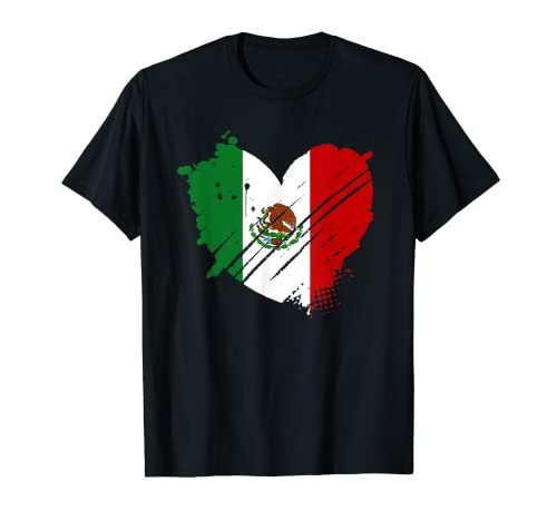 Mexico Flag I love Mexico It is in my DNA Gift for Mexicans T-Shirt