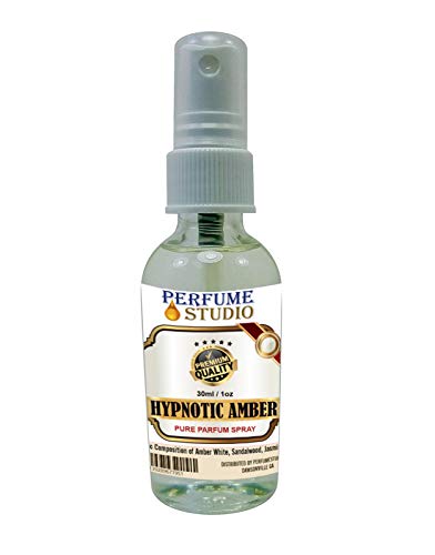 Amber Perfume Spray For Men And Women; Premium Long Lasting Hypnotic Fragrance Oil White Sprayer (Glass Spray Bottle, 30Ml) #TOP13