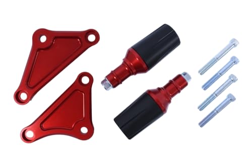 Tampons de protection rouge pour Suzuki GSX-S 1000 et Katana