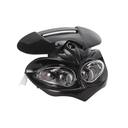 Faro Universale Per Moto A Doppia Testa Lampada A LED Per Carenatura Dirt Pit Bike Per ATV Hi Lo Fascio 4 Occhi Faro Del Motociclo