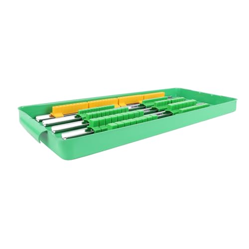 Bandeja organizadora de enchufes portátil de aluminio para taller 6