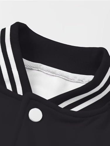 Image of ARTMINE Kids Baseball Jackets Casual Varsity Jacket School Bomber Jackets