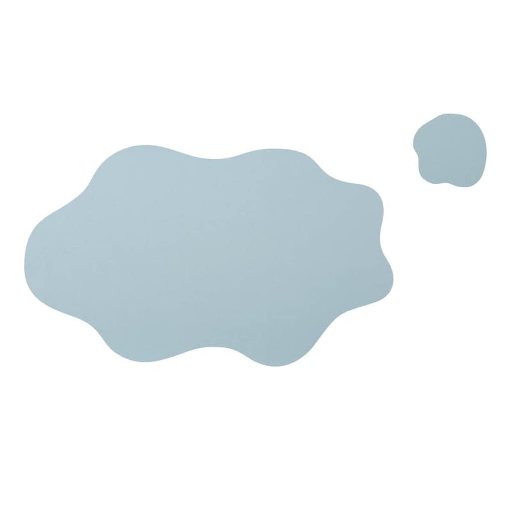 IANSHFKN 4 Pcs Tableware Pad Placemat Table Mat Heat Insulation Leather Bowl Coaster Kitchen