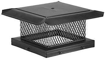 8" x 19" HomeSaver Pro Galvanized Chimney Cap - 14706
