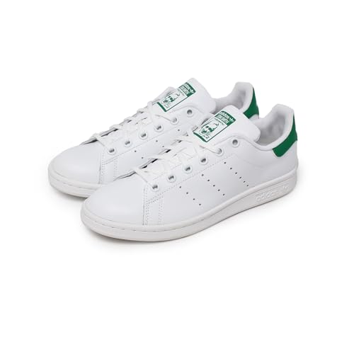 [アディダス] スタンスミス J JP9710 スニーカー UK4.0(23cm) ホワイト×グリーン [並行輸入品]