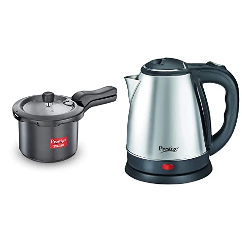 Prestige Svachh Pressure Cooker HA 3 L + Prestige Electric Kettle PKOSS