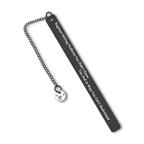 Dabihu - Engineer Gifts Bookmark Gifts for Engineers Mechanical Architect Construction Engineer Gift Engineering School Graduation Gifts Engineering Professionals Electrical Civil Software Engineering Gifts