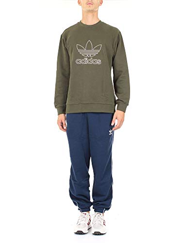 Outline Line Crew Herren-Sweatshirt Mit Rundhalsausschnitt