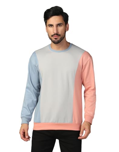 Image of INKKR Men's Full Sleeve Solid Sweatshirt (280 GSM)