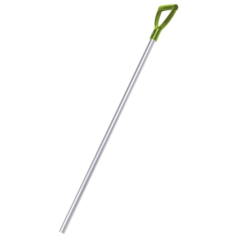 horizont Manico in alluminio per forcella svedese in plastica (115 cm) – verde chiaro – Manico robusto per forchetta da bollo, cavalli con diametro di 26 mm, accessori per cavalli e stalla
