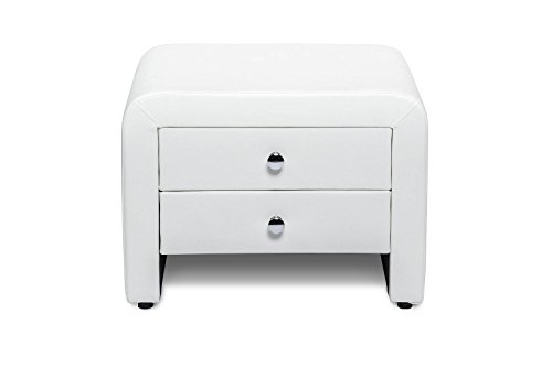 Hypnia - Table de Chevet Blanche