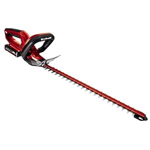 Einhell Power X-Change 18V Cordless Hedge Trimmer With Battery and Charger – 46cm (18 Inch) Cutting Length, Laser-Cut…
