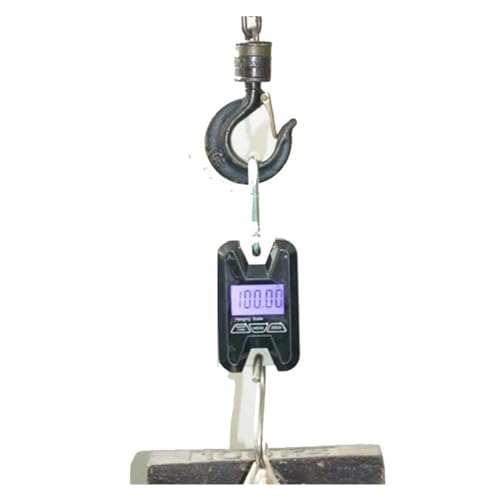 300kg Crane Scale Electronic Industrial Heavy Duty Weight Hook Crane Scale, LCD Weighing Scale Mini Portable Digital Display,DIY Tools