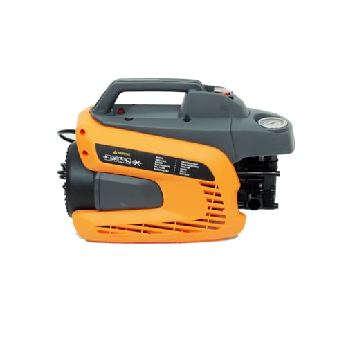 Image of CRI PREZJET-60P High Pressure Car Washer I 1hp Water Pump | 60 Bar Pressure Washer | 750W Copper Motor | 1HP Portable Power Washer | Foam Cannon, 5M Hose & Spray Gun | 1 Year Warranty