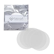 Dental Vacuum Forming Sheets Hard 0.75mm, 5pcs PET-G Dental Lab Splint Thermoforming Materials Round 134mm, Sold by JMU