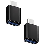 Adaptador OTG USB C Macho para USB A Fêmea USB 3.0 Conversor Tipo C Alta Velocidade Compatível com Celular Android Tablet Notebook Pen Drive Teclado Mouse Controle Hub USB Plug and Play