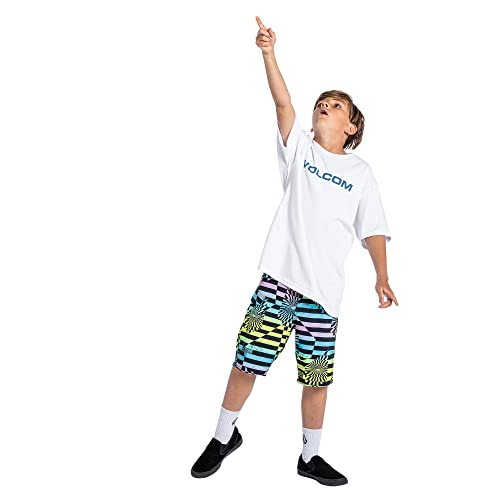 Image of Volcom Boy's Mod Stone Stripe Antigua Sand 22