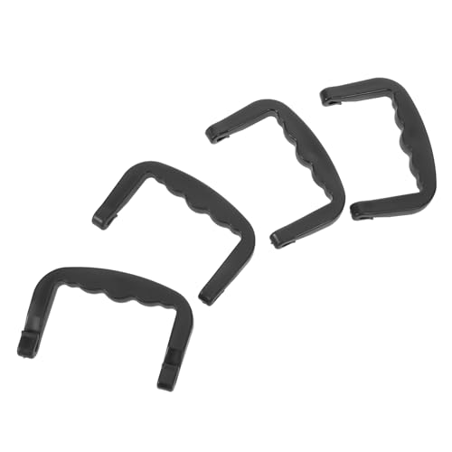 Abaodam 4Pcs Durable Replacement Plastic Handles for Pet Carrier Cages Lightweight Comfortable Grip Design Easy Installation for Various Pets Smooth and Durable for Hamsters