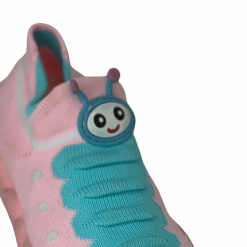 Cute Caterpillar Slip-On Sneakers for Kids – Lightweight, Breathable Shoes for Active Toddlers2