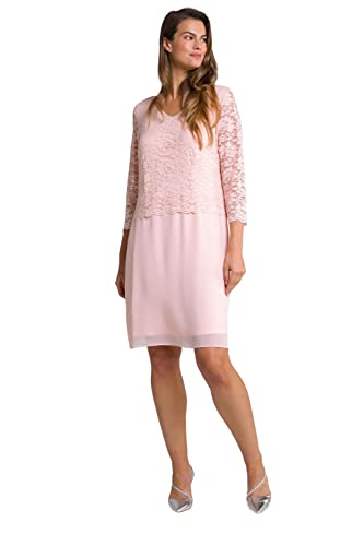 Ulla Popken Damen große Größen Übergrößen Plus Size Kleid, Spitze,...