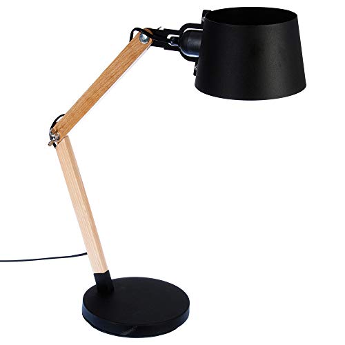 Lampe design de bureau - Réglable & à poser - Coloris NOIR
