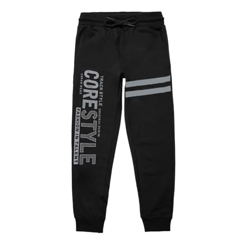 Image of Self Design Jogger for Boys (Boys Track-1pcs-Black)
