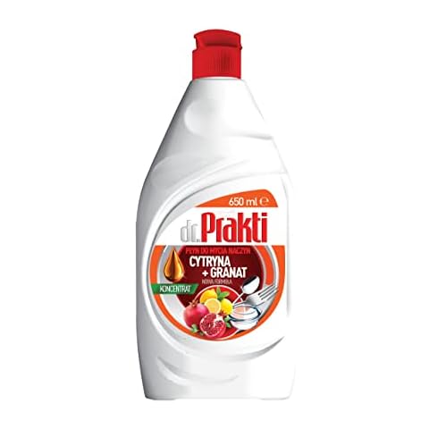 dr.Prakti Liquide Vaisselle Citron + Grenade Cover