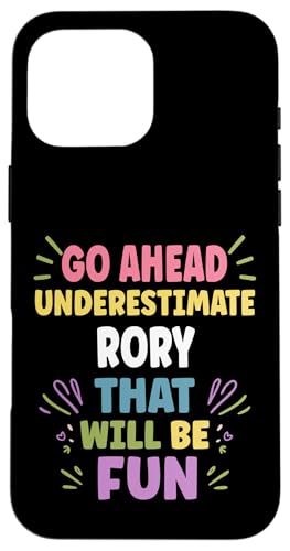 RORY Personalized Women's Gift Custom RORY �X�}�z�P�[�X iPhone 16 Pro Max �p