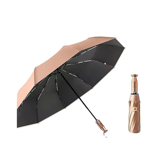 Parapluie automatique pliable coupe-vent pour homme femme HLTYGWX