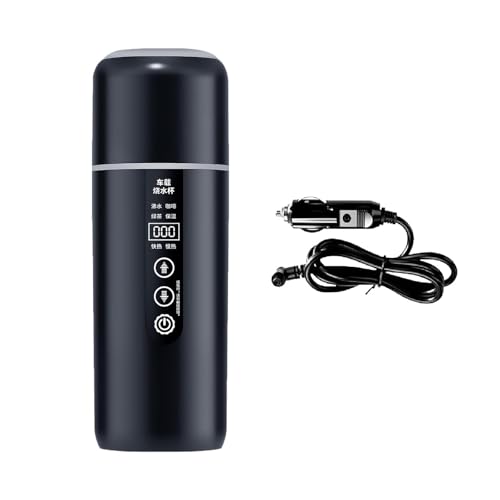 Tetera eléctrica para auto 12V/24V acero inox miniatura 1