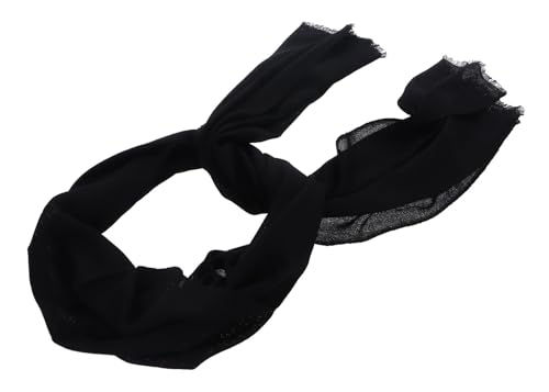 Écharpe noire Roeckl Ring Pashmina pour sublimer vos tenues du soir