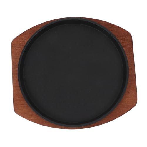 CIYODO 1Pc Non Stick Stovetop Grill Pan Bbq Skillet for Induction Cooker for Cooking Steak Sausages and Vegetables for Indoor and Outdoor Use