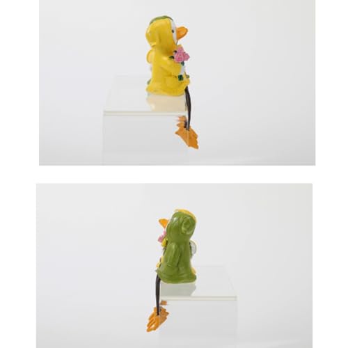Canard en résine extérieur imperméable étagère table intérieur