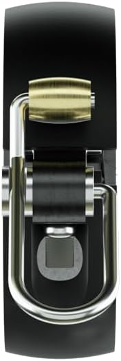 Knog Oi Luxe Bike Bell – Sleek Low Profile Bicycle Bell for Adults, Durable Metal & Vegan Leather, Clear Tone, Easy Install for Flat Bars & Drop Bars (Small 22.2mm / Large 23.8–31.8mm)