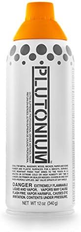 PLUTONIUM Paint Ultra Supreme Professional Aerosol Spray Paint, 12-Ounce, Basketball