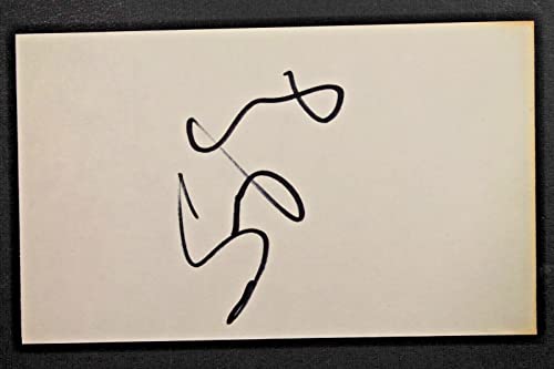 Sean May Charlotte Bobcats UNC Autographed Signed 3x5 Basketball Index Card