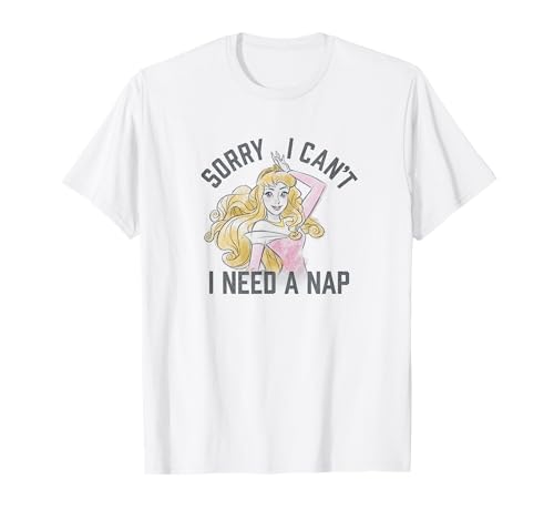 T-shirt Aurore Disney pour journées cocooning et siestes à la maison