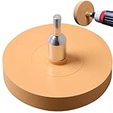 bath&bath ゴムトレーサー 工具 電動ドリル シール剥がし ステッカー剥がし クリーニング 車体 88mm シャンク径6mm (1個)