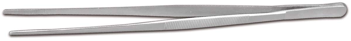 Sanelli AmbrogioChef Tongs for the Kitchen, Smooth Surface, Stainless Steel