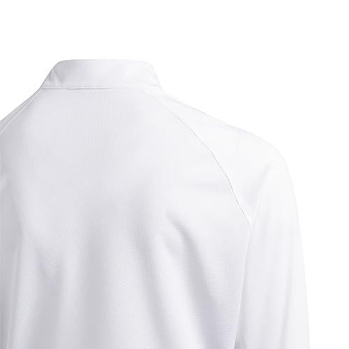 Image of adidas Girls' Long Sleeve Mock Neck Polo Shirt