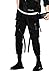 DUDHUH Cargo Pants for Men Techwear Hip Hop Harem Pants Streetwear Fashion Men’s Tactical Track Jogger Pants Black