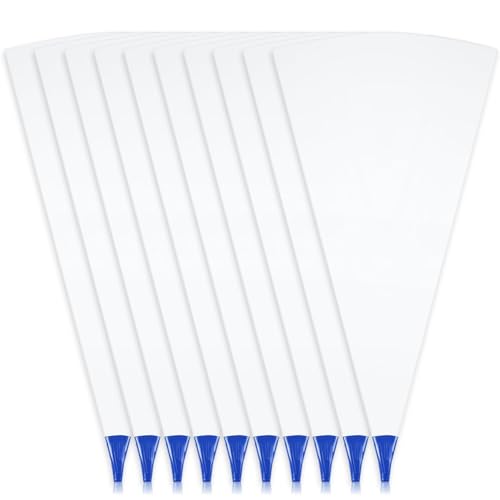 yomoe 10 Pezzi di Malta per Piastrelle, Malta per Muratura, Sacchetto con Punta Stampata, Resistente Alle Forature, In Vinile per Tubi, Sacchetto di Cemento Rosso