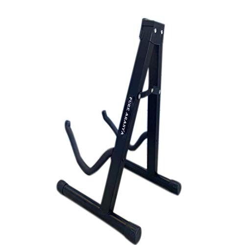 Guitar Stand A-Frame Folding Instrument Stand for Acoustic Electric Bass Guitar - Thumbnail 3