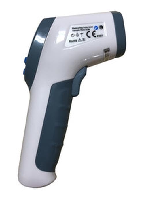 Termómetro corporal digital sin contacto, medición rápida y precisa, ideal para el monitoreo de fiebre en bebés y adultos.