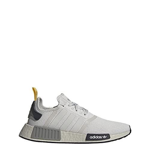 Image of adidas NMD R1 Shoes Men's, Grey, Size 13.5