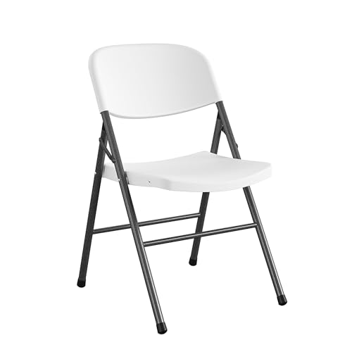 image for COSCO Commercial Plastic Indoor/Outdoor Folding Chair, 300 lb. Weight 