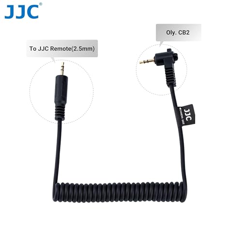 JJC Disparador Cable de Conexión para OM System OM-1 Mark II, OM-1, OM-5, OM-5III, Olympus OM-D E-M1X, E-M1 Mark II, E-M1 Mark III, EM5 Mark III Cámara - imagen 2