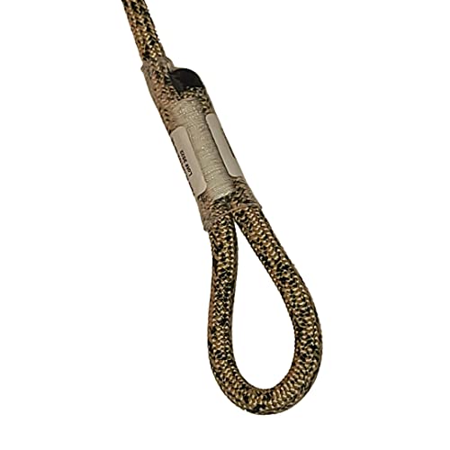 Image of RNA 8mm Resc Tech Rope - 40ft with Squatch Splice - Tactical Rope for Saddle Hunting in Rugged Terrain - Made in USA