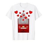 Órgano de la iglesia Boda del organista de San Valentín Camiseta